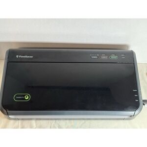 FoodSaver FM2100 Vacuum Sealer System Black Accessory Port Dry Moist Seal